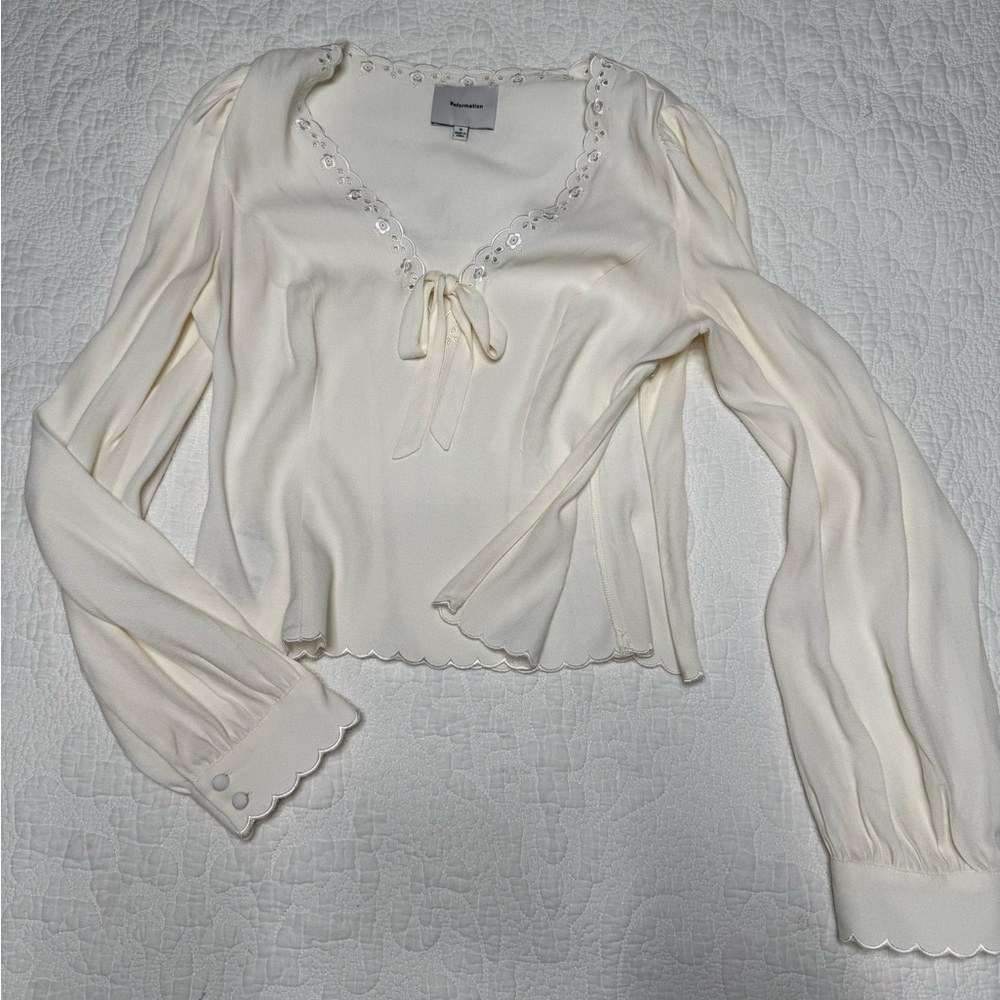 Reformation top from Anthropologie size 0